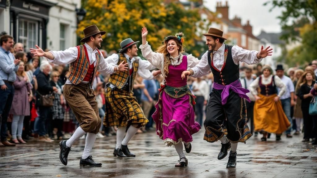 Traditional Morris dance Experiences Resurgence Within Young British Groups